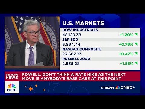Fed Chair Powell: A lot of high costs are embedded due to higher inflation in 2022 and 2023
