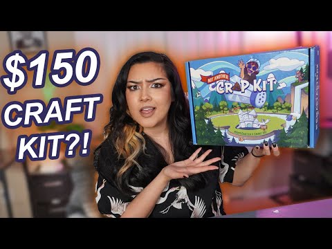 Unboxing A $150 Dollar Craft Kit?! *NerdeCrafter Craft Kit*