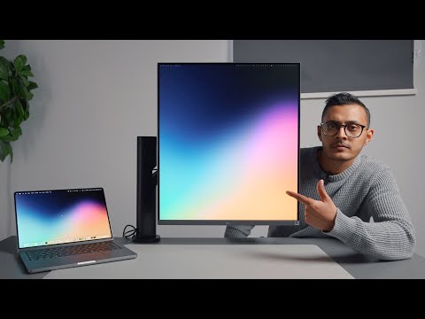 The most ABSURD monitor I've tried | LG DualUp
