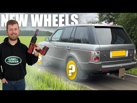 New Wheels For My CHEAP Range Rover