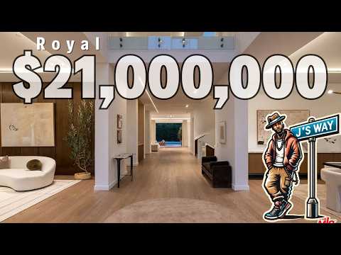 What Makes This $21M Beverly Hills Mansion So Unique? | 1395 N Doheny Rd