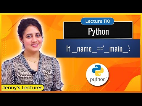 If __name__ == '__main__ ' in Python | Python Tutorials for Beginners #lec110