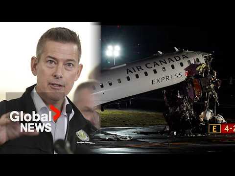 Transport Secretary says US "working with Canada" to investigate fatal Air Canada crash in NY