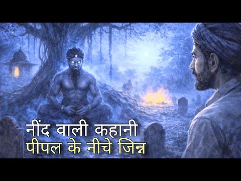 नींद वाली कहानी | पीपल के नीचे जिन्न | गाँव के शमशान की सबसे डरावनी रात | Bedtime Story in Hindi