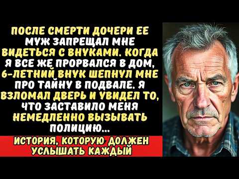 «Папа сказал не говорить, что он прячет в подвале», — проболтался внук. Я спустился и онемел.