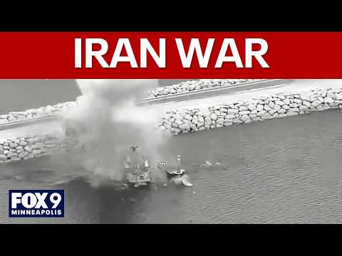 Iran war latest: Iranian vessels hit in Strait of Hormuz