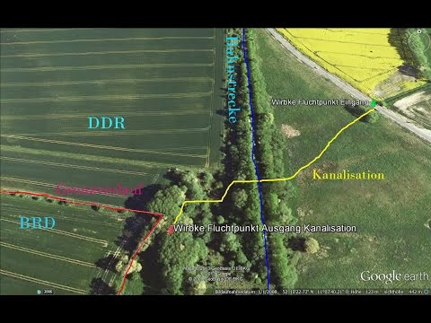 Der Grenzübergang Marienborn - Helmstedt  http://www.akte-kanal.de