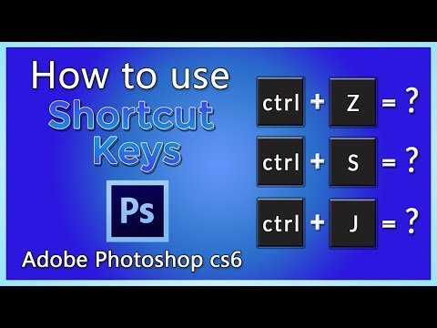 How to use Shortcut Keys in Adobe Photoshop | Important Shortcut Keys | Urdu/ Hindi Tutorial  (4)