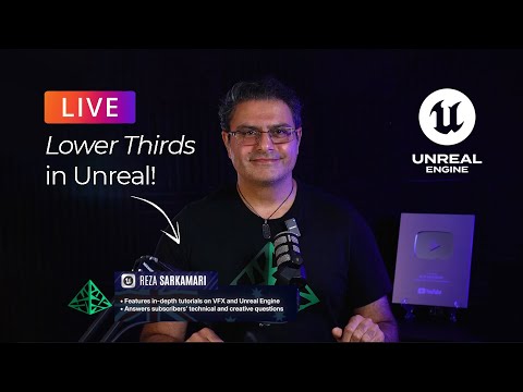 #UE5 Series: Build LIVE On-Air Lower Thirds in Unreal Engine!