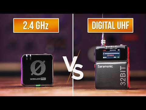 Wireless Audio Explained: Digital UHF vs 2.4GHz (Feat. Saramonic K9)