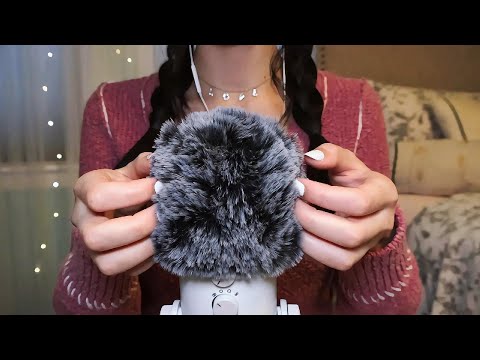 ASMR Soft Fluffy Mic Scratching for Sleep (No Talking, 3 Hours)
