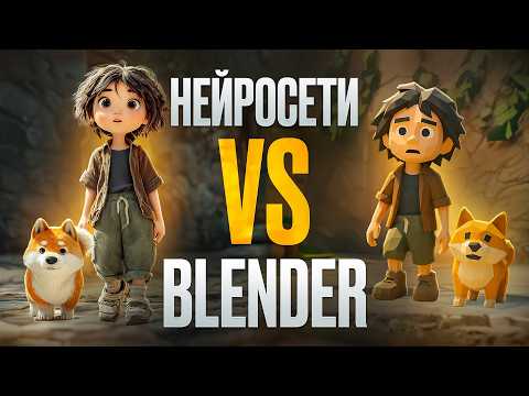 НЕЙРОСЕТИ VS BLENDER 3D / МЫ ПРОИГРАЛИ