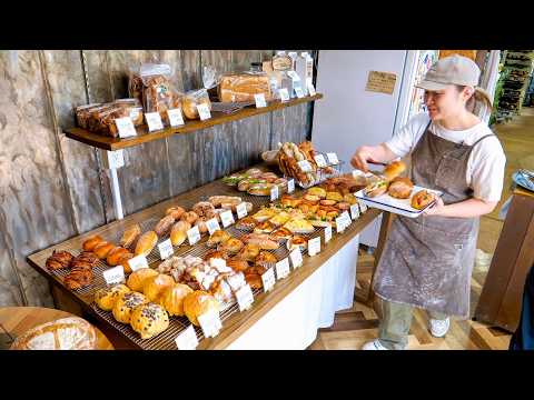 Amazing Solo Woman Baker in the Mountains! Running a Tiny Japanese Bakery from 4AM
