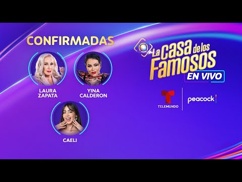 Laura Zapata, Yina Calderón y Caeli llegan a La Casa de los Famosos 6 | Telemundo Entretenimiento
