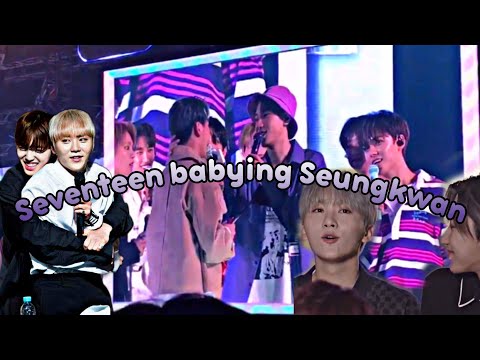 Seventeen member loves and adore Seungkwan moments ❤️