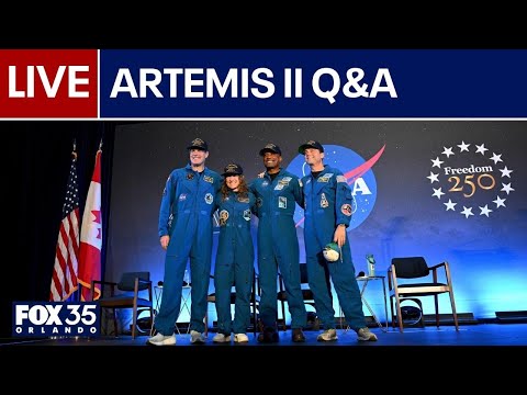 LIVE: Artemis II press conference, Q&A on moon mission