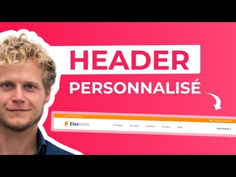 Comment créer un MENU 100% Personnalisé 2025? (ELEMENTOR Header)