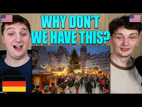 Americans React to the Best German Christmas Markets