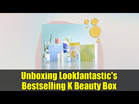 Unboxing Lookfantastic's Bestselling K Beauty Box | Limited Edition Review!