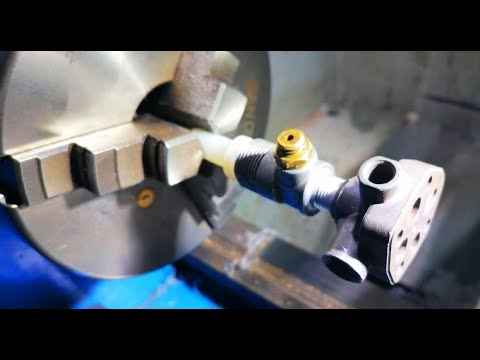 Как отремонтировать клапан мойки высокого давления на токарном WEISAN RC210.