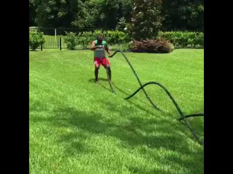 Battle rope training