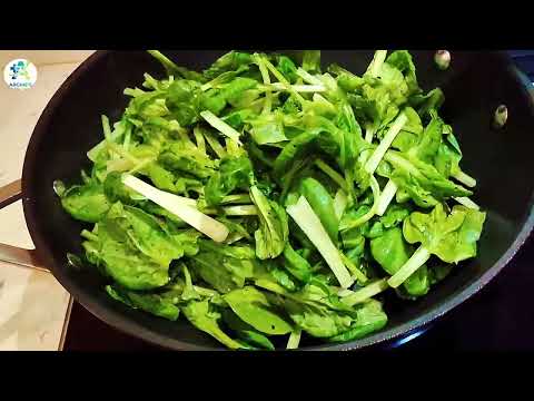 Full Of VITAMIS A C & K :Easy to Cook (Tat Soi )Spoon Mustard 100% Organic #cookingtips #cooking