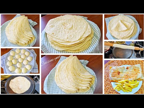 خبز التورتيلا خبز الشورما او الطاكوس مستحيل مازلتو تشريوه