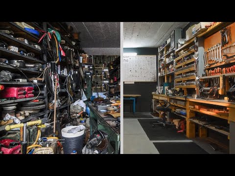 Turning a junkyard into my dream workshop. Restoration and arrangement of the old instrument.