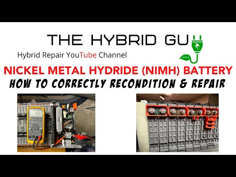 How To Properly Repair A High Voltage Nickel Metal Hydride (NiMH) Battery Pack For Hybrid Vehicles