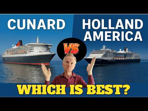 Premier Cruiseline Battle: Holland America Vs Cunard!