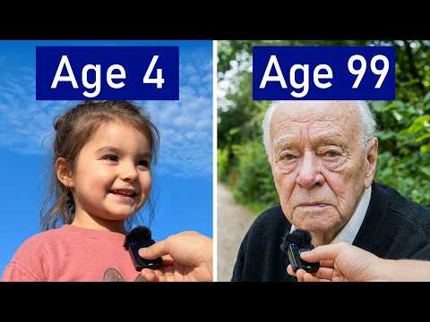 I Asked Ages 1-100 Their BIGGEST Regret