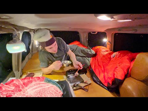 A4 Steak on a Hot Rock - Truck Camping Meal