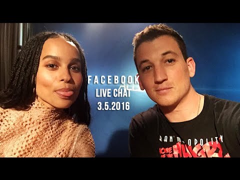 Facebook Live Chat with Miles Teller and Zoë Kravitz