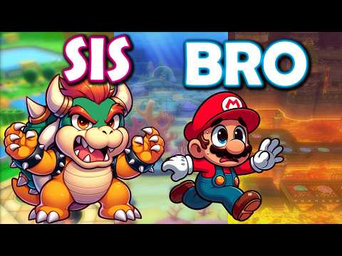 Mario Party 10 - My Sister is BOWSER and she is HUNTING ME!! (ALL BOARDS)