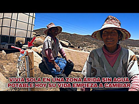 VIVÍA SOLA olvidada en el DESIERTO sin Agua, y así logramos cambiar su VIDA | Doña Yolanda - PARTE 1