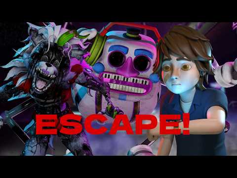 We Finally ESCAPED Freddy Fazbear's MEGA PizzaPlex!!