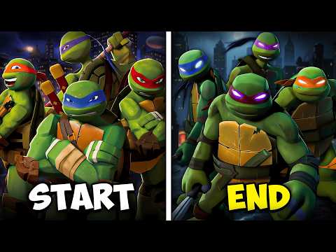 The ENTIRE Story of Teenage Mutant Ninja Turtles Squad (2012) in 111 Minutes
