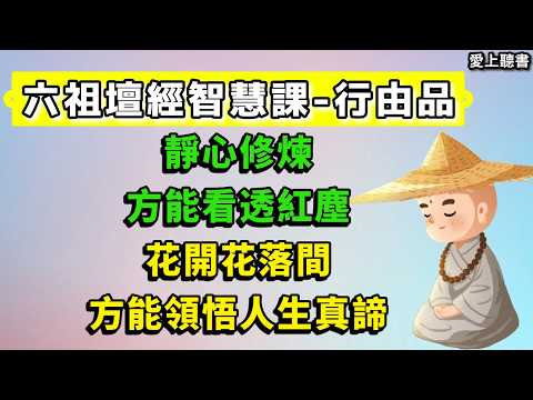 讀書-六祖壇經智慧課第1集-行由品/如何修一顆平常心/內心清淨   #知識#學習#工作#有聲書#聽書#讀書