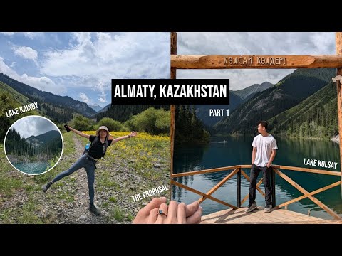 Beautiful Summer in Kazakhstan pt.1 | Exploring Almaty, Lake Kaindy and Lake Kolsay
