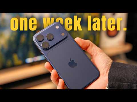 Pro Max User Switches to iPhone 17 Pro (One Week Later)