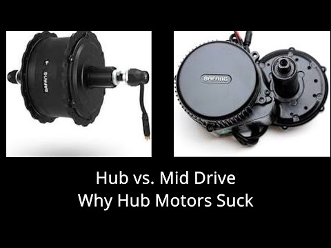 Hub vs. Mid Drive Motors: Why Hub Motors Suck and Debunking Common Myths with performance test