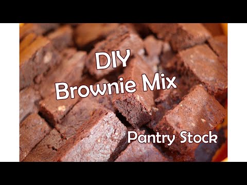 DIY Brownie Mix | Pantry Stock