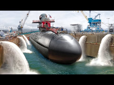 How the US Builds Massive Submarines from Start to Finish