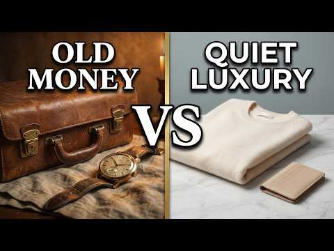 Old Money vs Quiet Luxury — The Real Difference