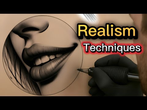 Soft Realism Tattoo Tutorial | Smooth & Natural Lip Shading Techniques