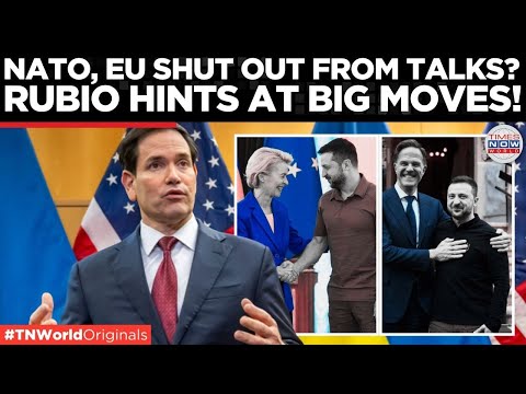 GENEVA PEACE TALKS: Rubio Sidelines NATO and EU in Ukraine Peace Plan