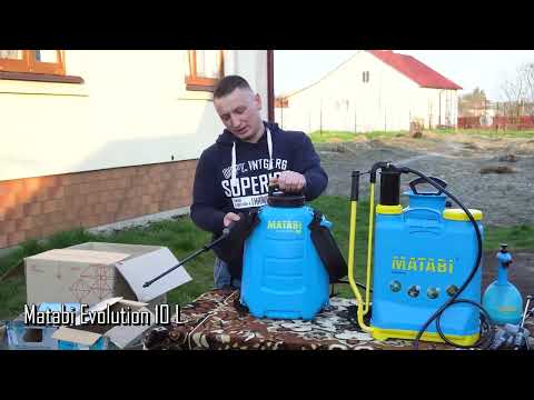 Акумуляторний обприскувач Матабі Еволюшен, 10 л