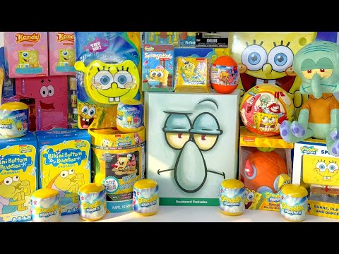 ASMR 40+ Minutes SPONGEBOB SquarePants Mega Mystery Unboxing Toy Surprise!! DIY No Talking