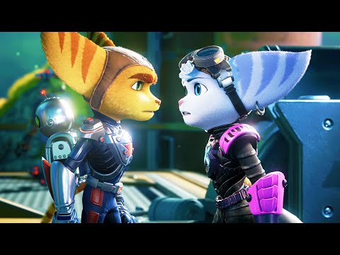 Ratchet Has a Crush on Rivet (All Scenes) - Ratchet & Clank: Rift Apart PS5 2021
