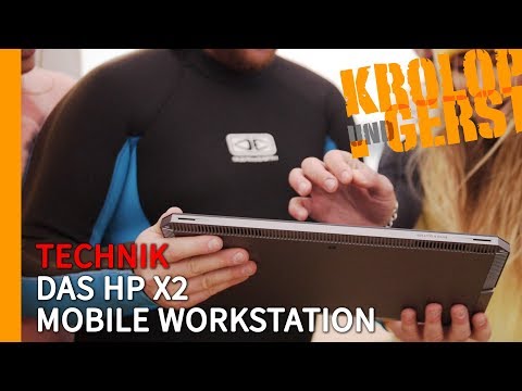 Das HP ZBook x2 - Mobile Workstation im Einsatz 📷 Krolop&Gerst